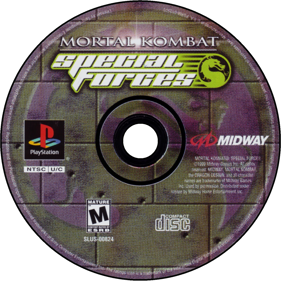 Mortal Kombat: Special Forces - Disc (North America) - 1400x1400