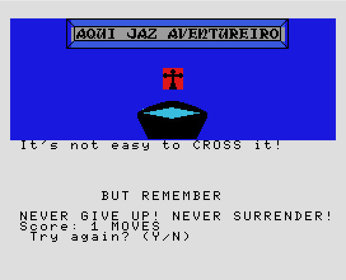 666: The Haunted House - Screenshot - Game Over (Europe) - 544x441