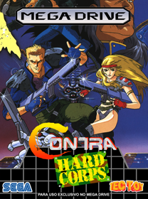 Contra: Hard Corps - Fanart - Box - Front (Brazil) - 1000x1347