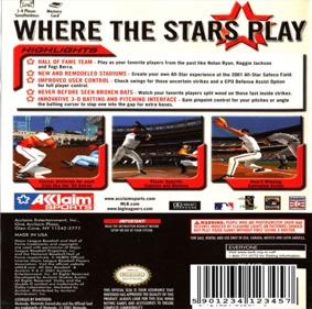 All-Star Baseball 2004 - Box - Back (North America) - 705x700