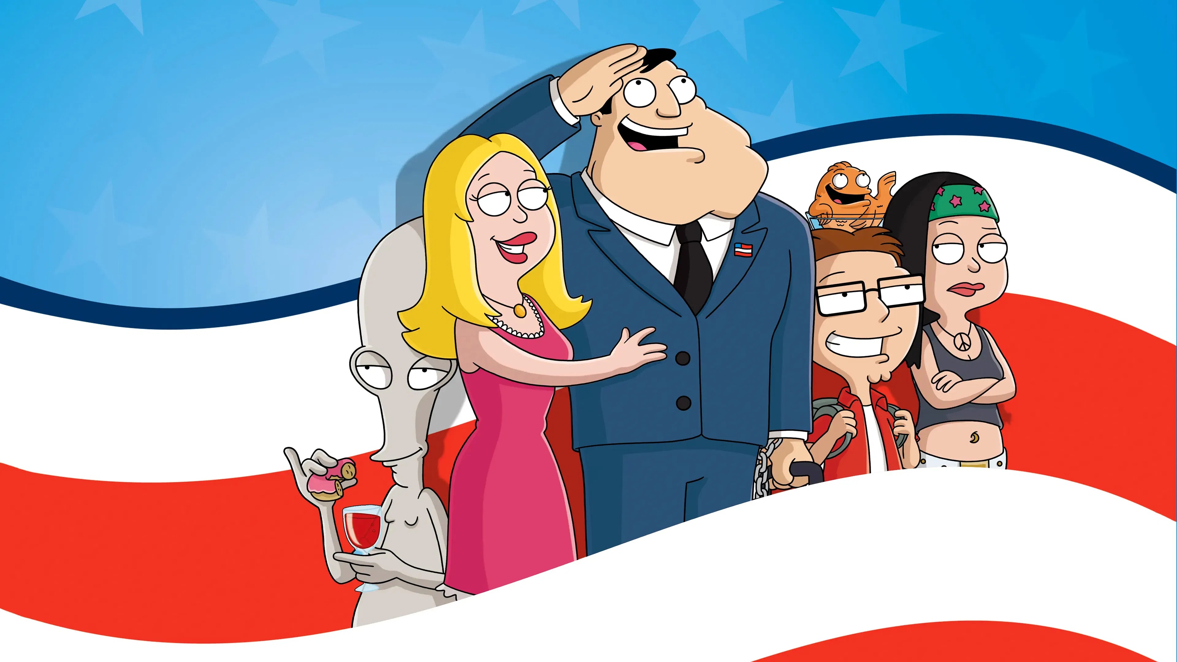Illustration of American Dad!