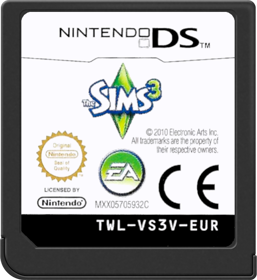 The Sims 3 - Cart - Front (Europe) - 517x564