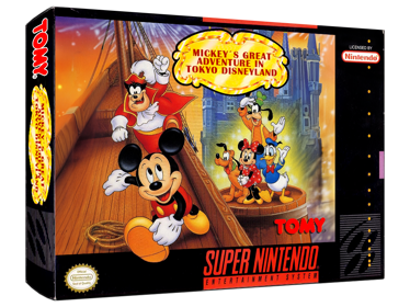 Mickey no Tokyo Disneyland Daibouken - Box - 3D (World) - 1024x768