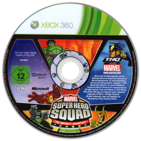 Marvel Super Hero Squad: The Infinity Gauntlet - Disc (Europe) - 900x900
