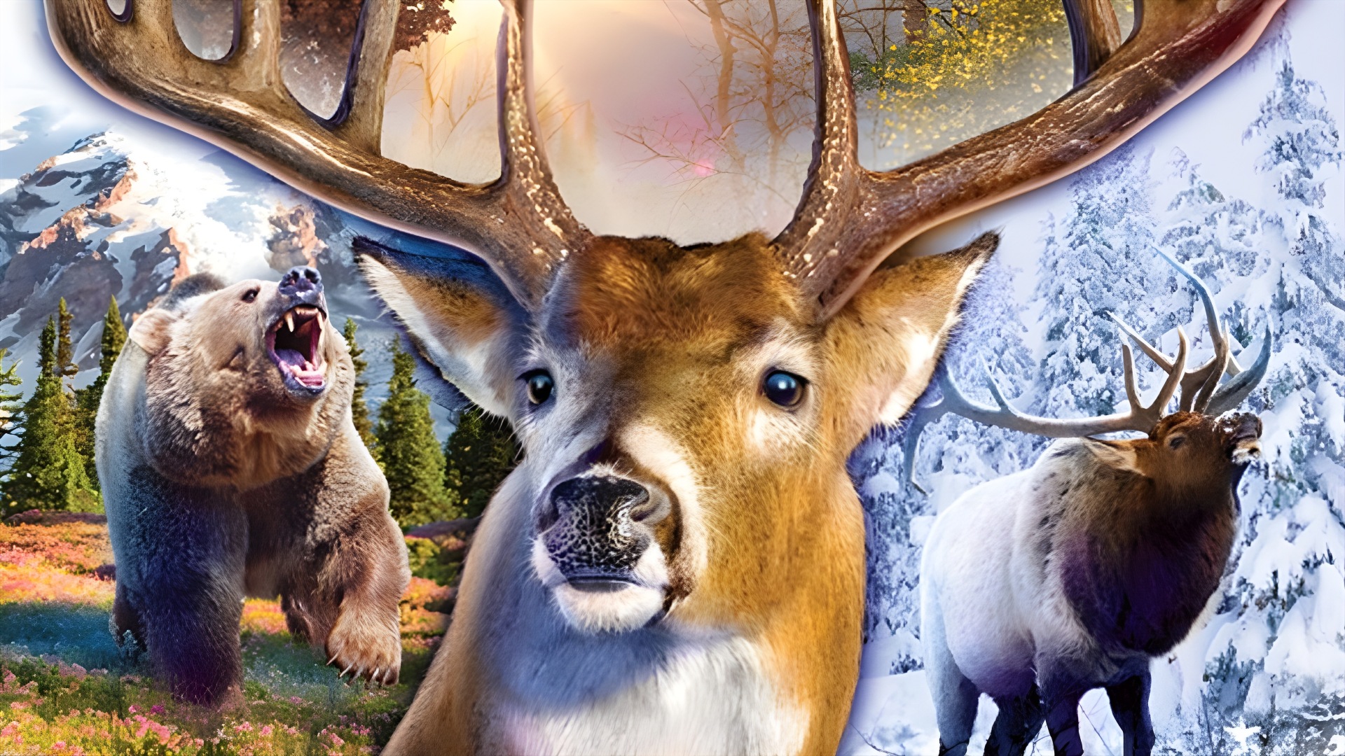 Illustration of Bass Pro Shops: The Hunt