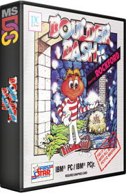 Boulder Dash - Box - 3D (World) - 582x889