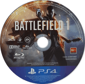 Battlefield 1 - Disc (Oceania) - 659x655