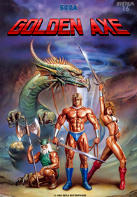 Golden Axe - Fanart - Box - Front (World) - 1677x2400