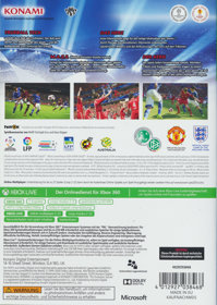 PES 2014: Pro Evolution Soccer - Box - Back (Germany) - 913x1286