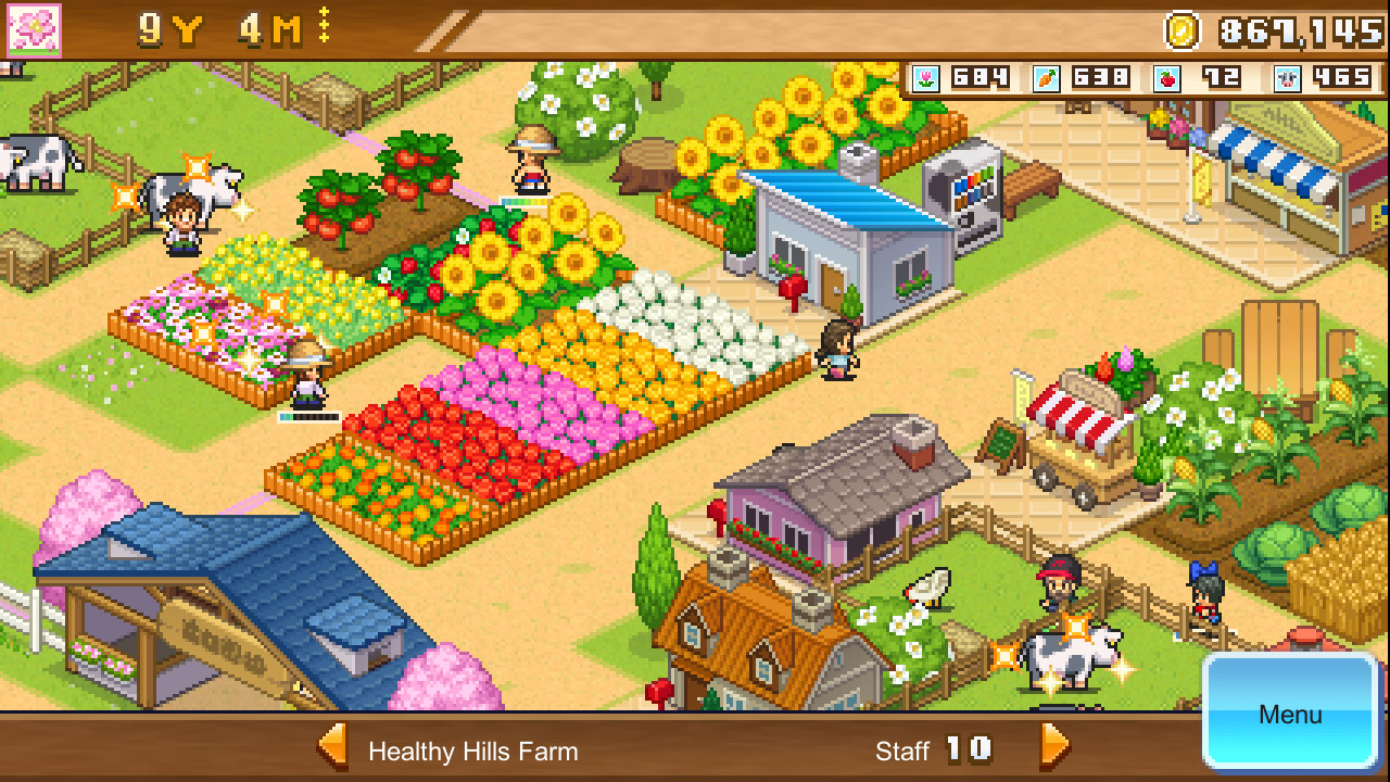 Illustration of 8-Bit Farm