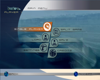 Speed Challenge: Jacques Villeneuve's Racing Vision - Screenshot - Game Select (Europe) - 640x512