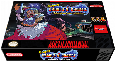 Super Ghouls n' Ghosts: Artoria Edition - Box - 3D (Canada) - 600x325