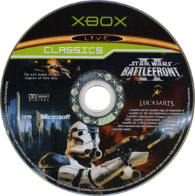 Star Wars: Battlefront II - Disc (Europe) - 735x739
