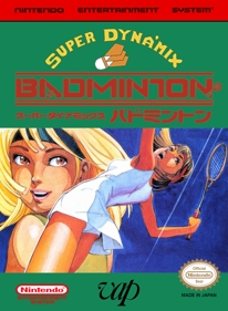 Super Dyna'mix Badminton - Fanart - Box - Front (World) - 1280x1744