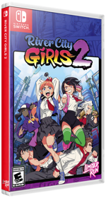 River City Girls 2 - Box - 3D (North America) - 1071x2000
