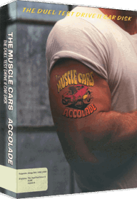 The Duel: Test Drive II Car Disk: The Muscle Cars - Box - 3D (North America) - 849x1237