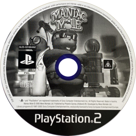 Maniac Mole - Disc (Oceania) - 690x691