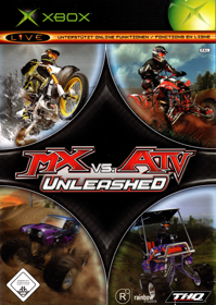 MX vs. ATV Unleashed - Box - Front (Germany) - 568x800