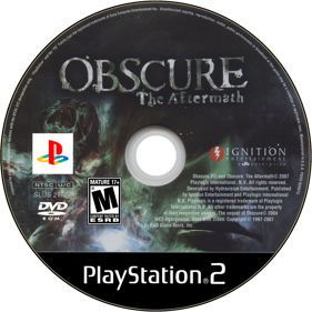 ObsCure: The Aftermath - Disc (North America) - 2000x2000