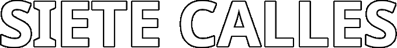 Trilogia Urkiola 3: Siete Calles - Clear Logo (Europe) - 679x82