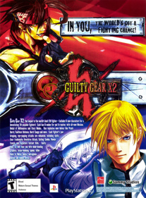 Guilty Gear X2 - Advertisement Flyer - Front (United States) - 1623x2200