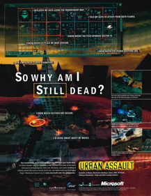 Urban Assault - Advertisement Flyer - Front (United Kingdom) - 1699x2199