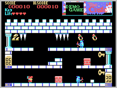 The Castle - Screenshot - Gameplay (World) - 256x192