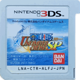 One Piece: Unlimited Cruise SP - Cart - Front (Japan) - 1243x1248