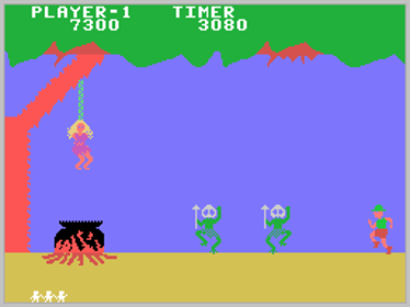 Jungle Hunt - Screenshot - Gameplay (North America) - 256x192