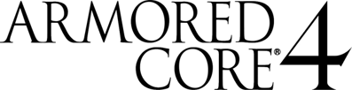 Armored Core 4 - Clear Logo (North America) - 600x154