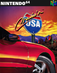 Cruis'n USA - Fanart - Box - Front (North America) - 500x646