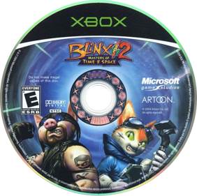 Blinx 2: Masters of Time & Space - Disc (North America) - 772x768
