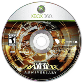 Tomb Raider: Anniversary - Disc (North America) - 1440x1440