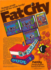 Fat City - Advertisement Flyer - Front (North America) - 1559x2143