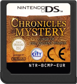 Chronicles of Mystery: Curse of the Ancient Temple - Cart - Front (Europe) - 517x564