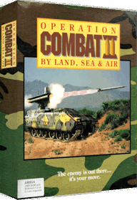 Operation Combat II: By Land, Sea & Air - Box - 3D (North America) - 851x1244