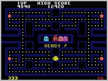 Pac-Man - Screenshot - Gameplay (World) - 256x192