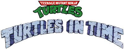 Teenage Mutant Ninja Turtles: Turtles in Time - Clear Logo (World) - 3000x1200
