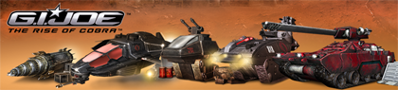 G.I. Joe: The Rise of Cobra - Banner (World) - 420x95