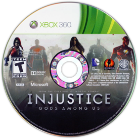 Injustice: Gods Among Us - Disc (North America) - 806x806
