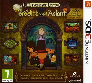 Professor Layton and the Azran Legacy - Box - Front (Italy) - 886x800