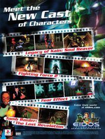 Legacy of Kain: Soul Reaver - Advertisement Flyer - Front (United States) - 1667x2200
