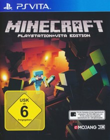 Minecraft: Playstation Vita Edition - Box - Front (Germany) - 600x766