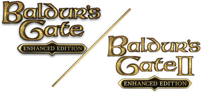 Baldur's Gate and Baldur's Gate II: Enhanced Editions - Clear Logo (World) - 512x235