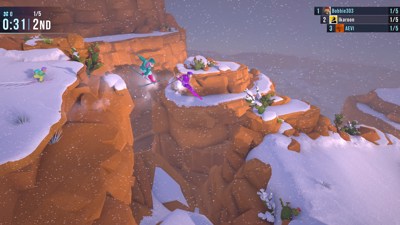 Lonely Mountains: Snow Riders - Screenshot - Gameplay (World) - 3840x2160