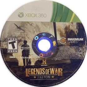 History Legends of War: Patton - Disc (North America) - 1066x1067