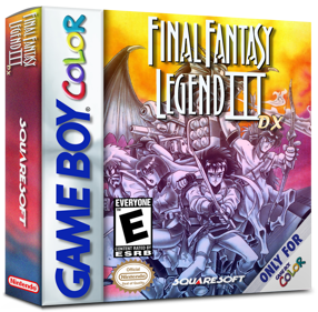 Final Fantasy Legend III DX - Box - 3D (North America) - 1016x998