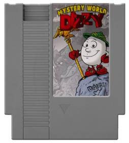 Mystery World Dizzy - Cart - Front (United States) - 543x600