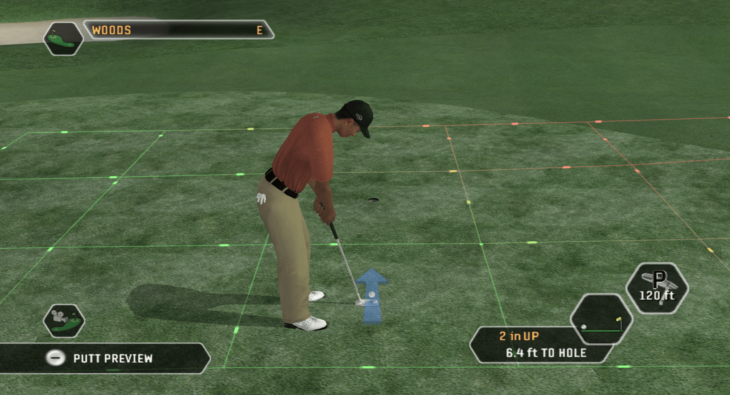 Illustration of Tiger Woods PGA Tour 08