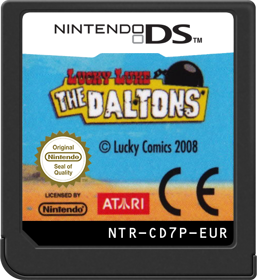 Lucky Luke: The Daltons - Cart - Front (Europe) - 517x564